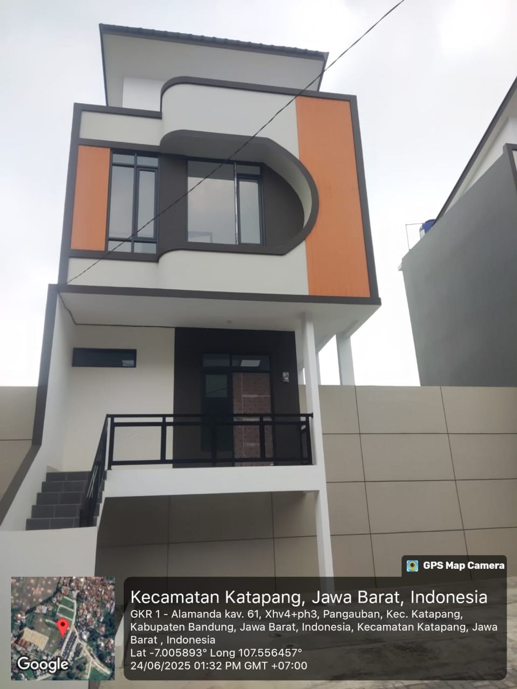 foto tampak rumah tipe 60 Compact 3 Kamar HC (609) perumahan G-Land Katapang Residence 1