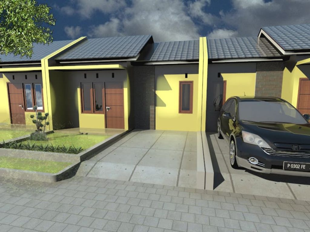 foto denah rumah tipe 27/72 perumahan GRIYA KENCANA HANDAYANI