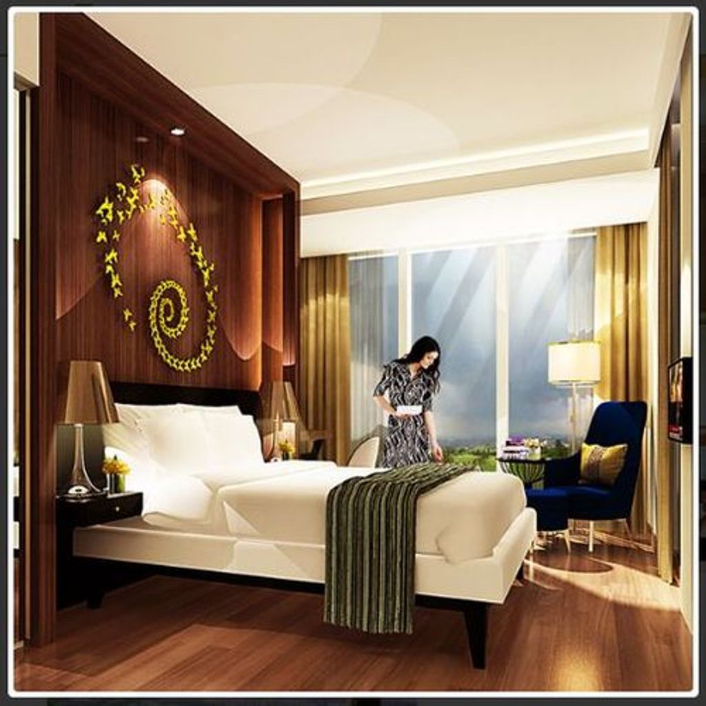 foto tampak rumah tipe KING SUITES B perumahan SPRINGHILL ROYALE SUITES (SPRINGHILL GOLF PENTHOUSE)
