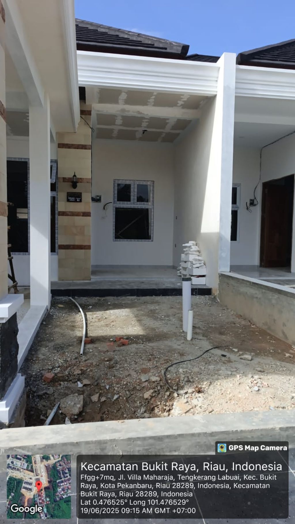 foto tampak rumah tipe TABANAN perumahan GRAND UBUD CLUSTER-TABANAN
