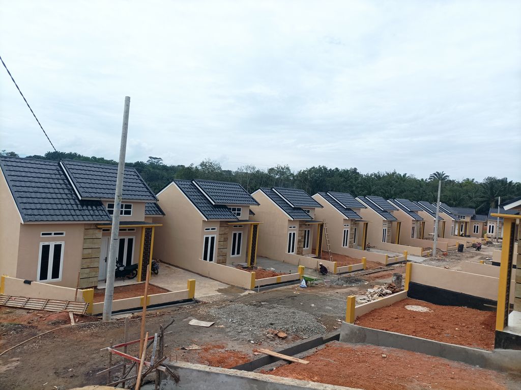 foto posisi tengah perumahan LAKSITA RESIDENCE 3 TAHAP 2