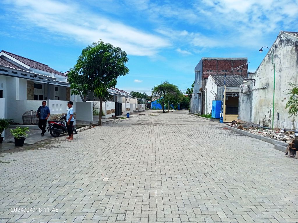 foto posisi tengah perumahan PERUMAHAN MUTIARA HATI BLOK X