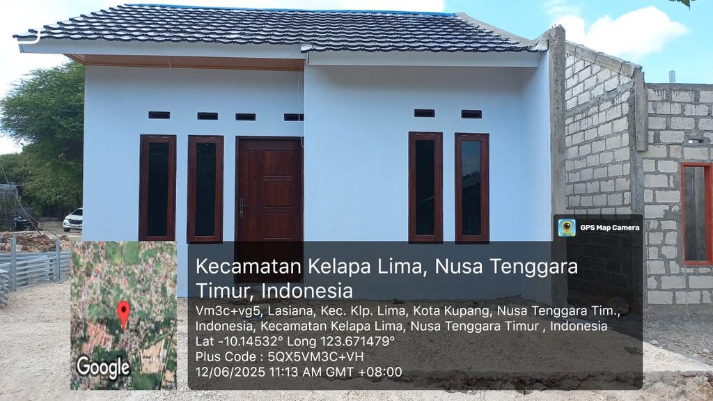 foto tampak rumah tipe 36 perumahan Arper permai