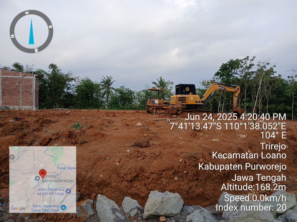 foto posisi tengah perumahan Graha Asha Paramitha
