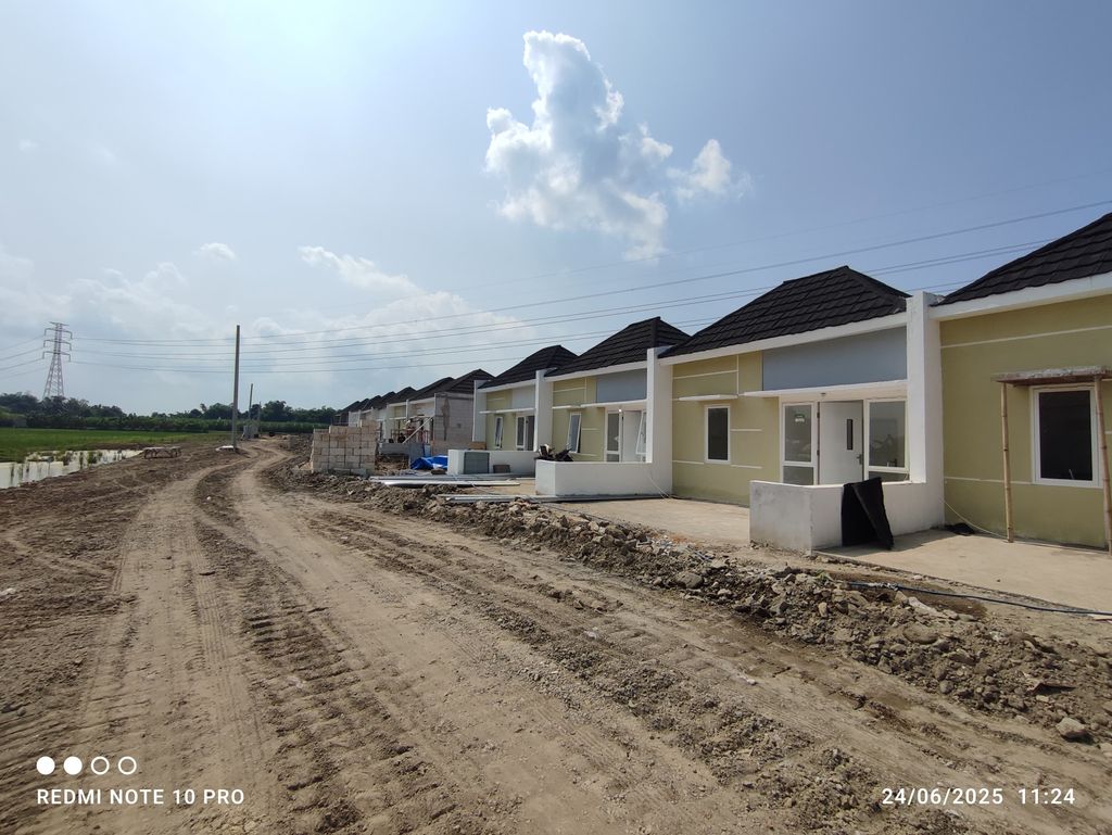 foto posisi tengah perumahan Cahaya Residence 2