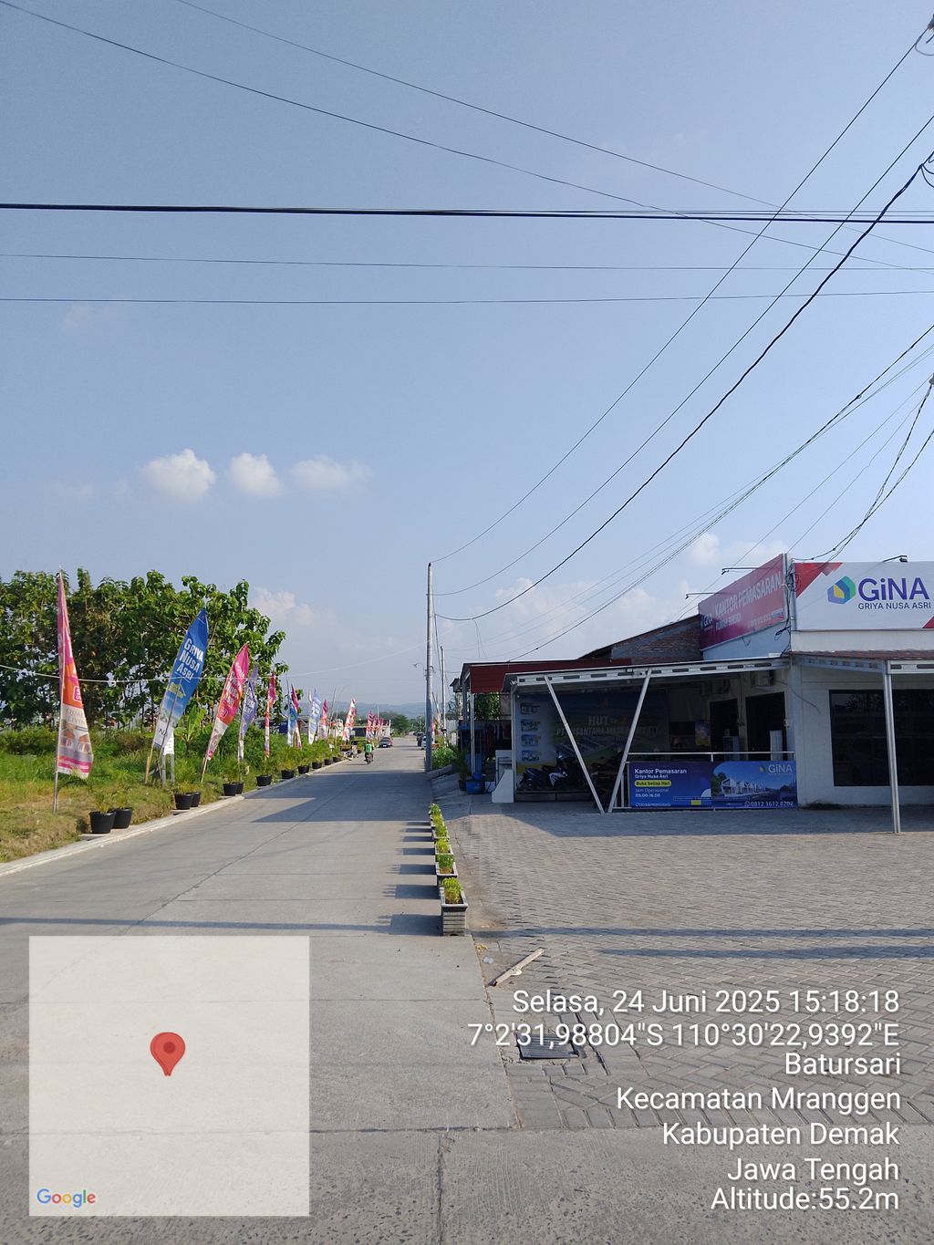 foto gerbang perumahan Griya Nusa Asri 3