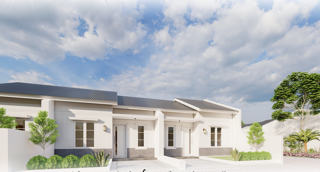 foto tampak rumah tipe Subsidi perumahan Mekar Town House