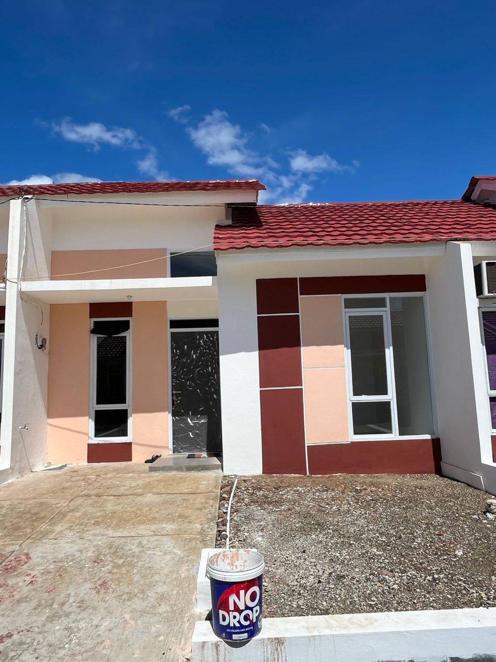 foto tampak rumah tipe 36/89 perumahan PUSPA GRIYA thp2