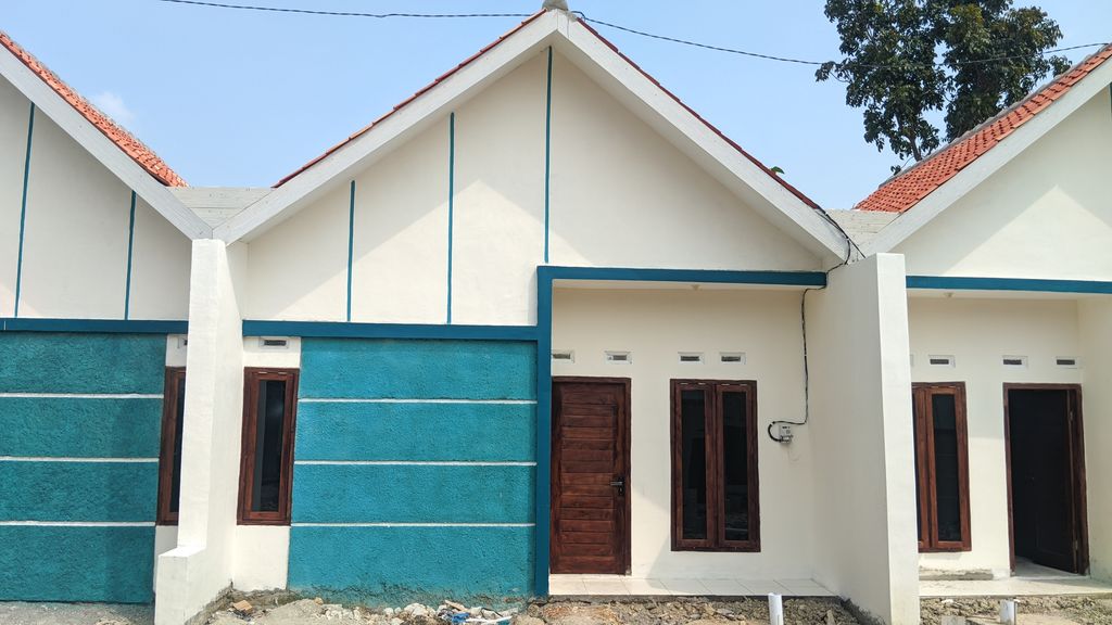 foto tampak rumah tipe SUBSIDI L 66 perumahan Griya Harmoni Regency 3