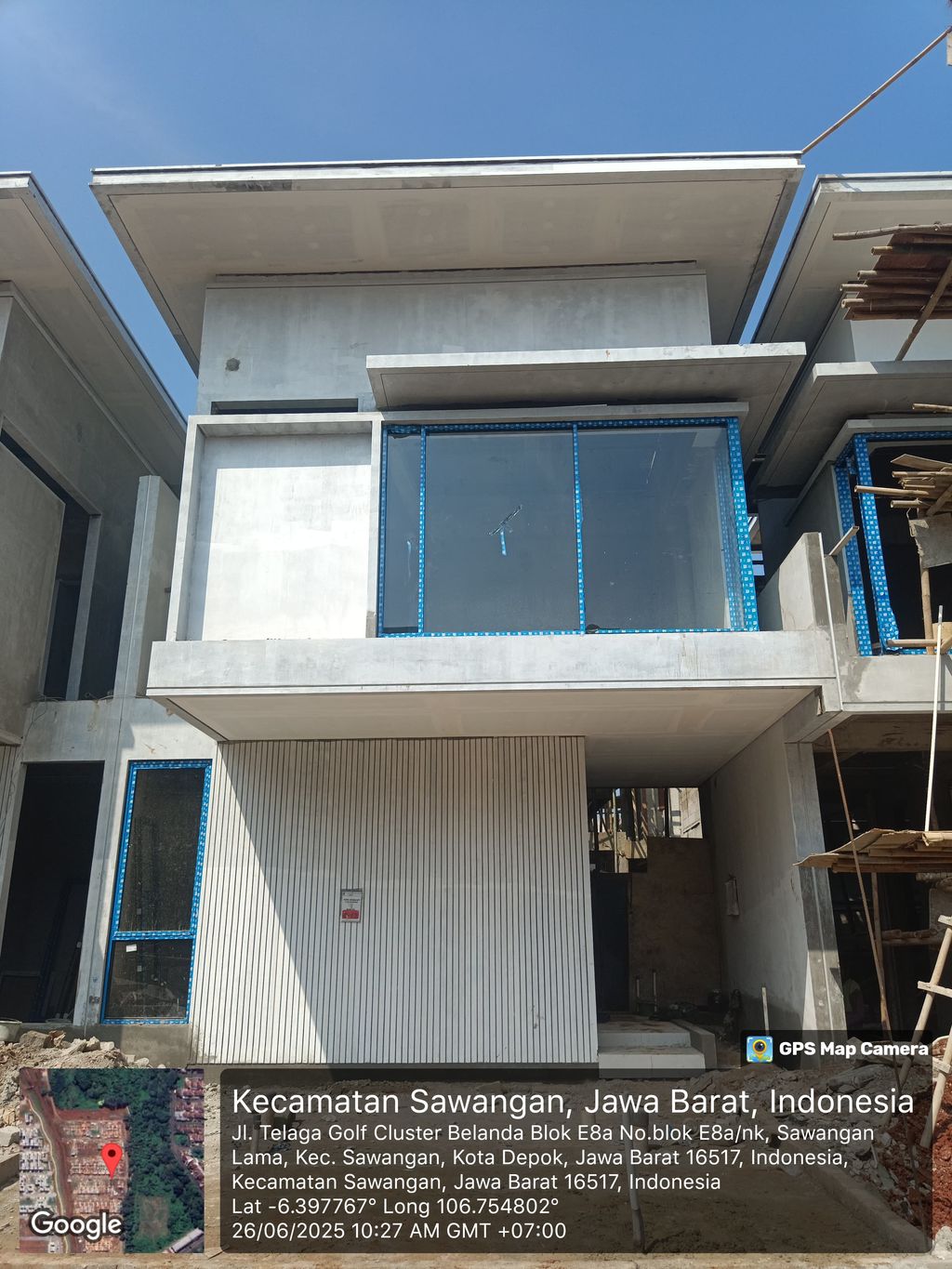 foto tampak rumah tipe Laguna G-012 - Verdant Lite perumahan Shila At Sawangan