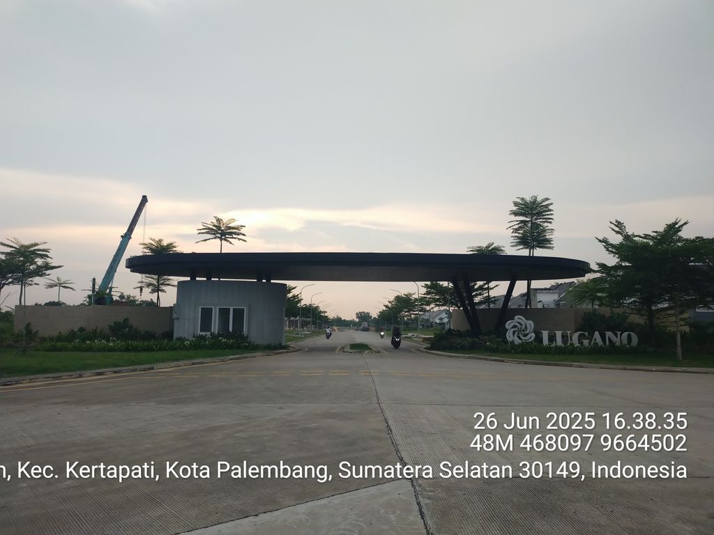 foto gerbang perumahan CITRALAND PALEMBANG - CLUSTER LUGANO TAHAP 3