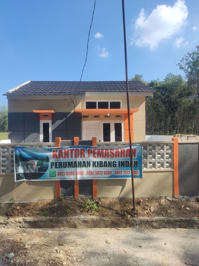 foto contoh rumah perumahan KIBANG INDAH RESIDENCE