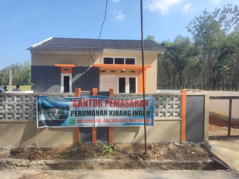 foto posisi tengah perumahan KIBANG INDAH RESIDENCE