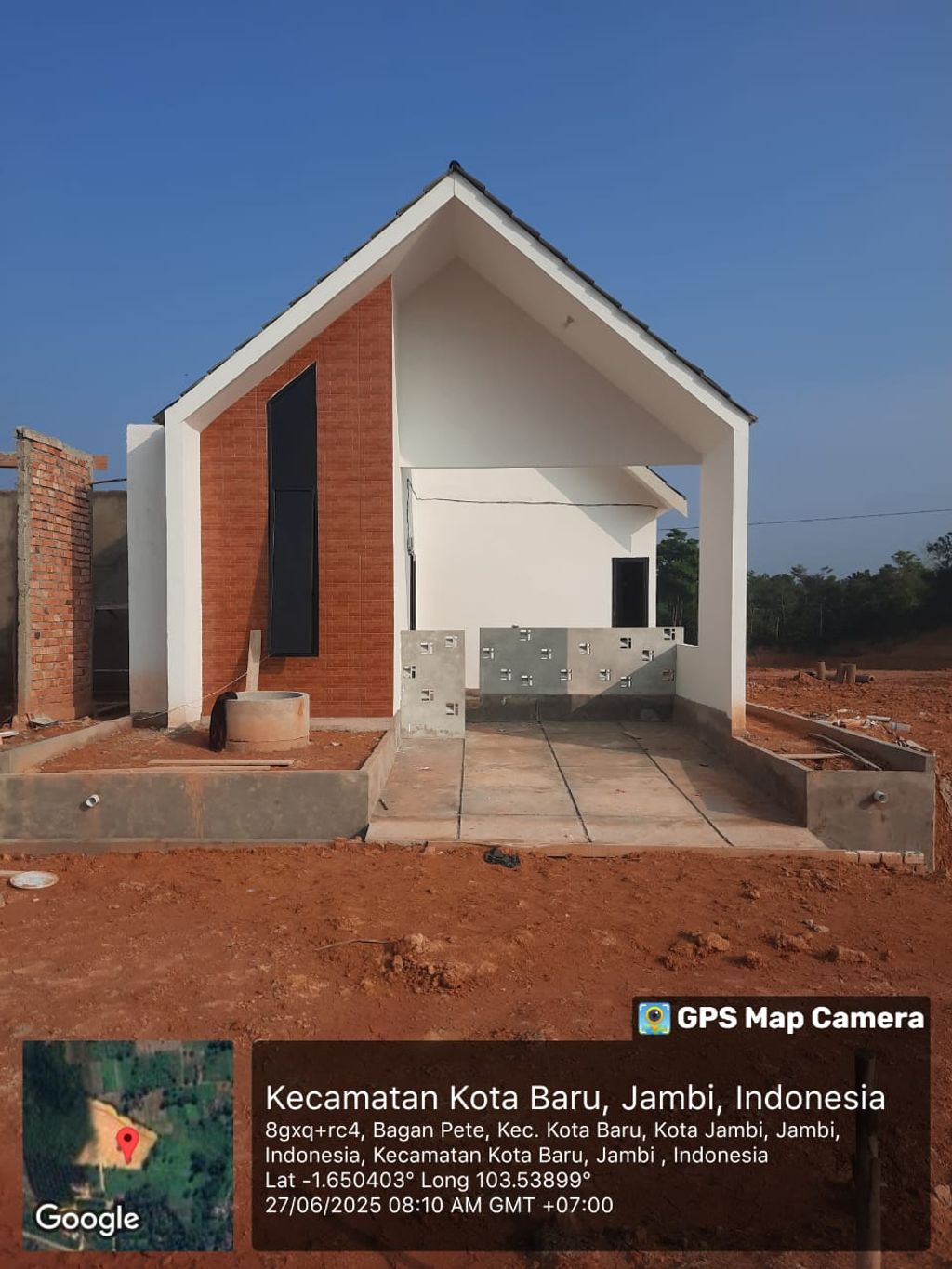 foto tampak rumah tipe 36/112 perumahan 7 ARUMBA II