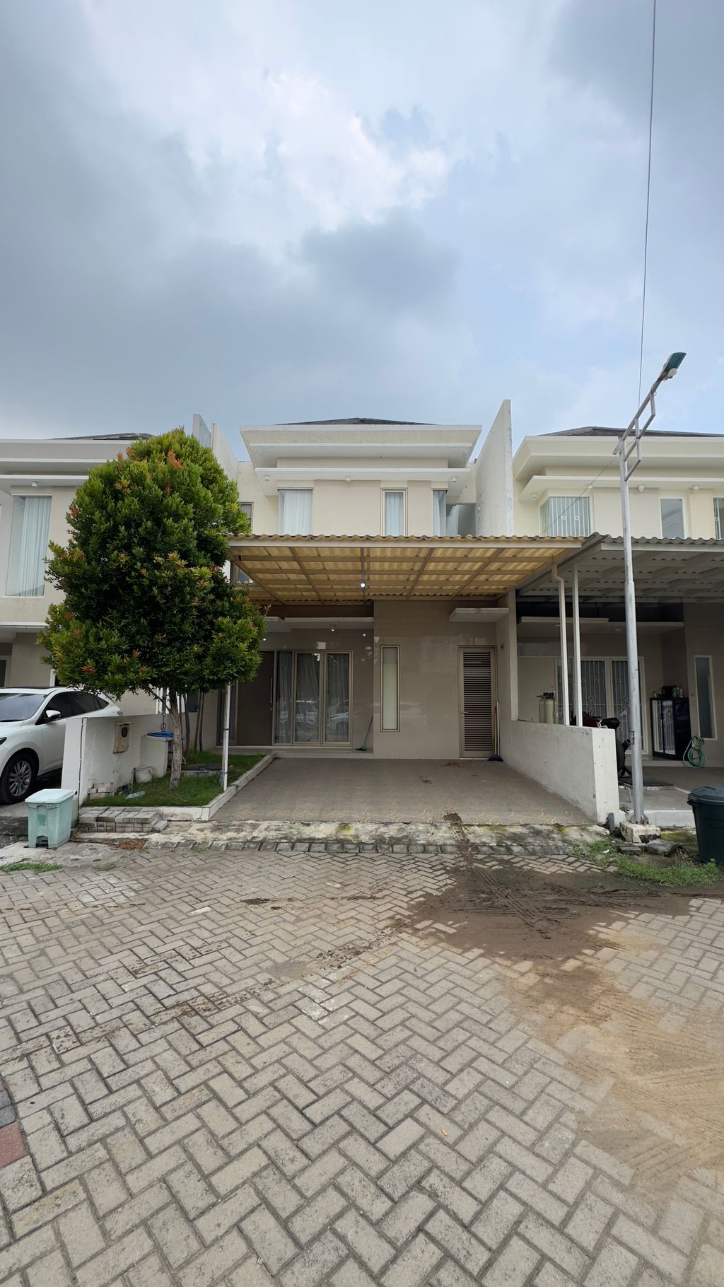 foto tampak rumah tipe Lavinia A5 perumahan De Victory Regency (Tanjungsari Sejahtera)