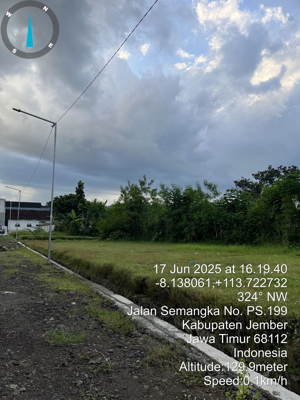foto posisi tengah perumahan BARATAN SWEET HOME