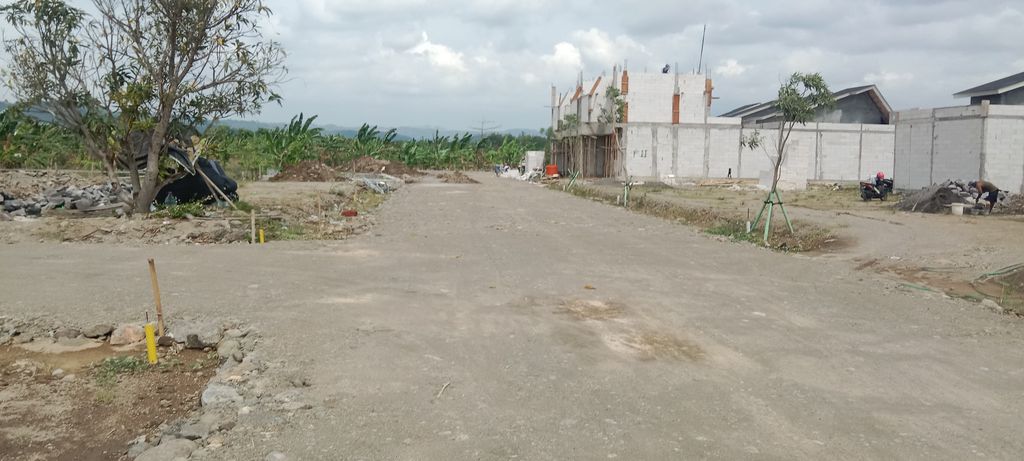 foto posisi tengah perumahan SANG WIRA