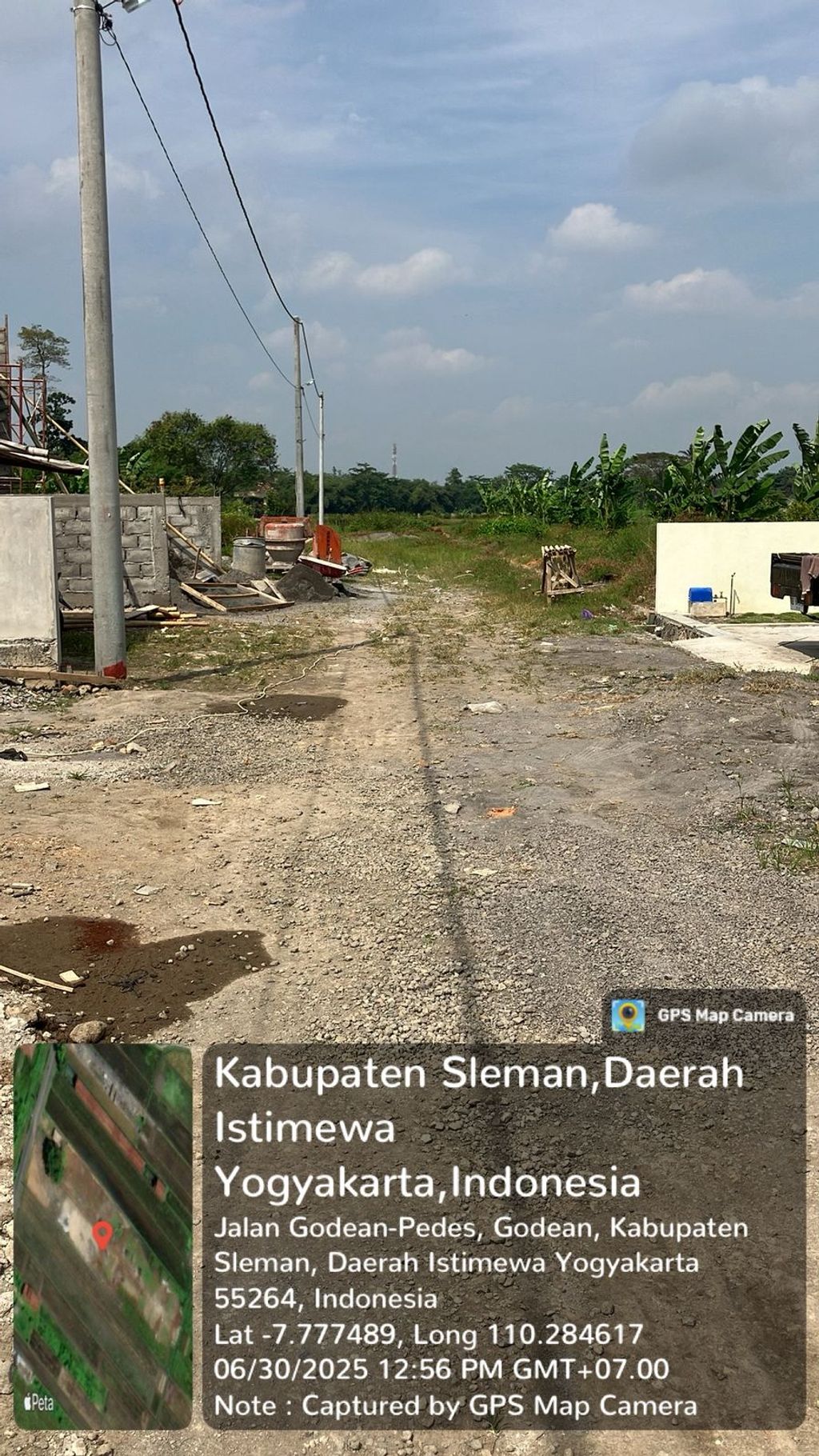 foto posisi tengah perumahan GRAHA ASSALAM MERTOSUTAN