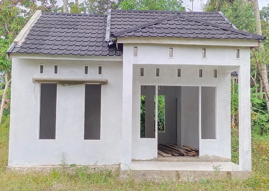 foto tampak rumah tipe 36 perumahan Agung Tirta Persada 4
