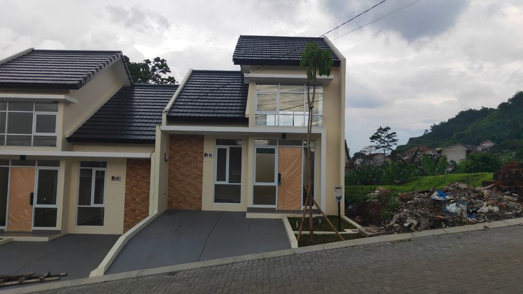 foto tampak rumah tipe 50/90 perumahan THE AWANI RESIDENCE 3 Tahap 2