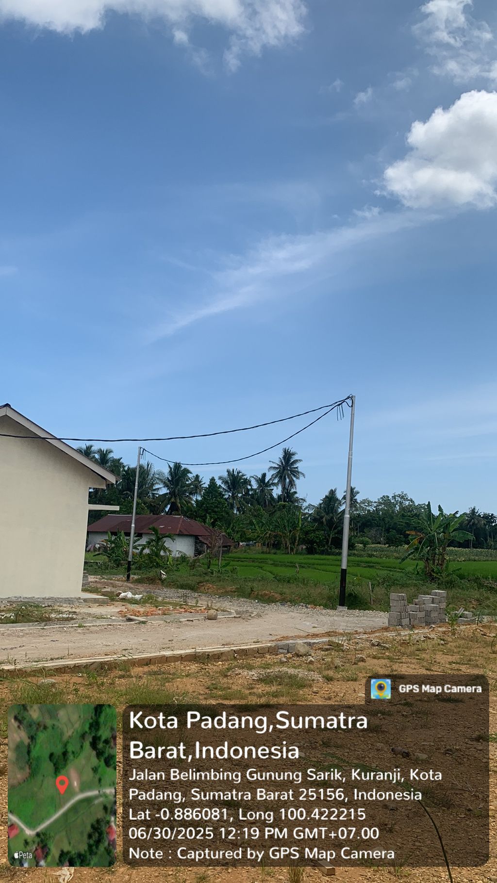 foto gerbang perumahan perumahan nusa anugerah