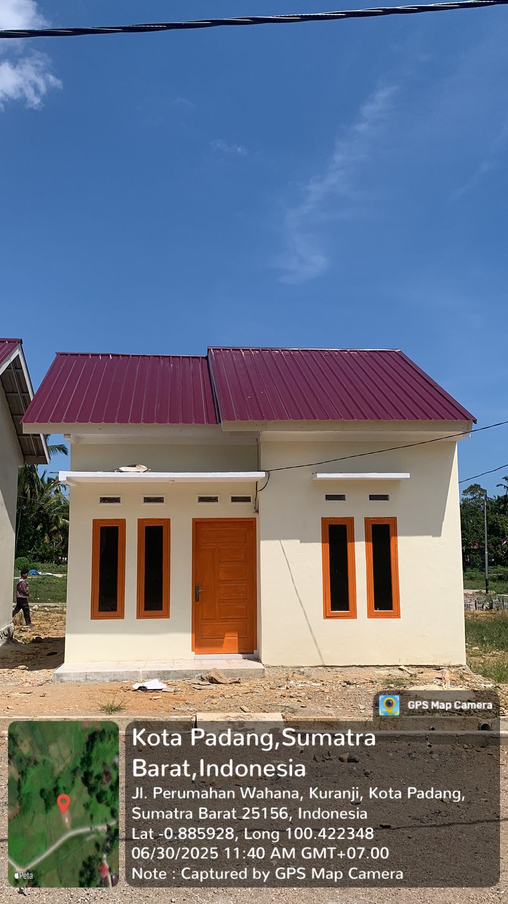 foto contoh rumah perumahan perumahan nusa anugerah