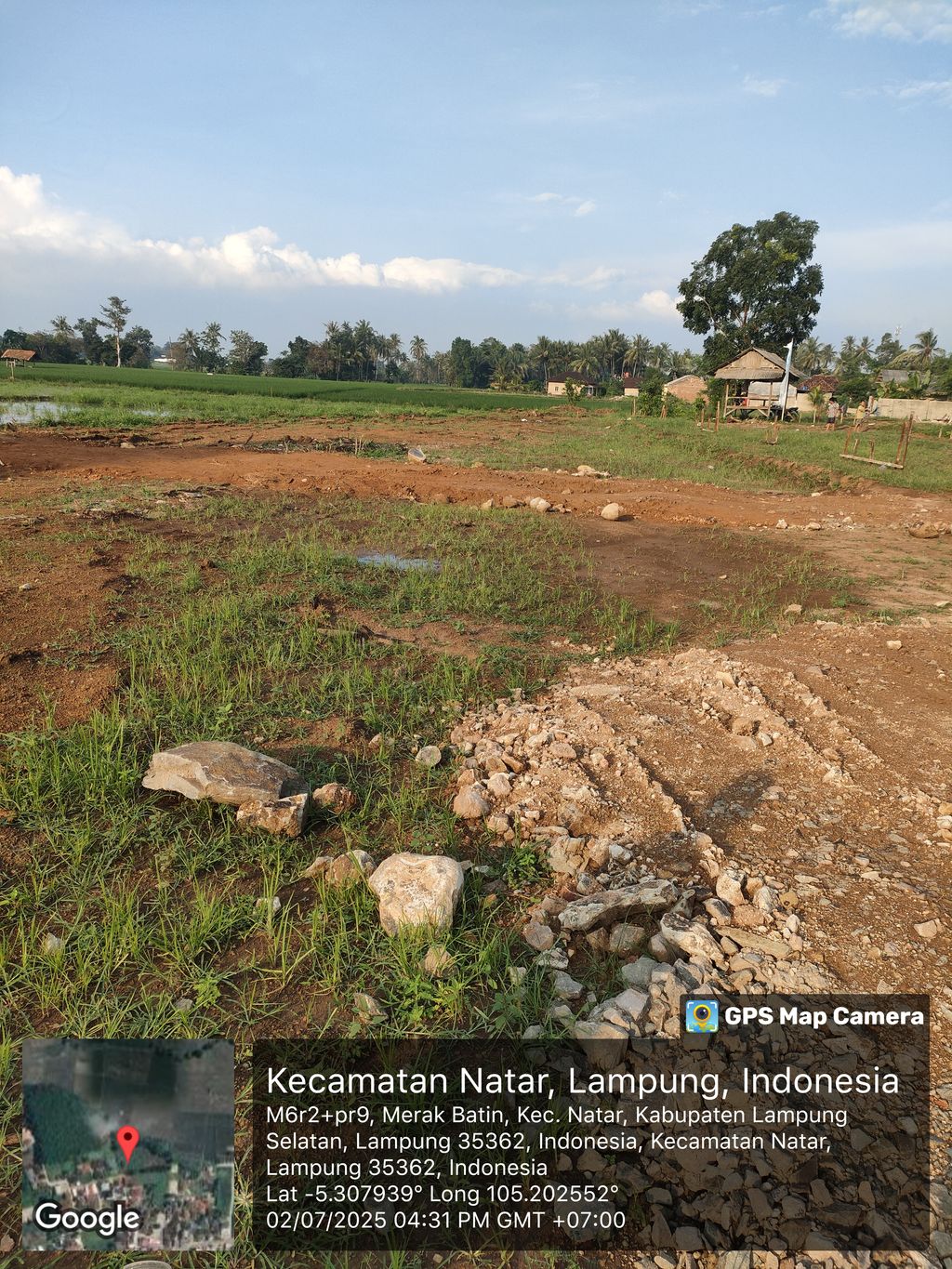 foto posisi tengah perumahan Griya SPKA Madani