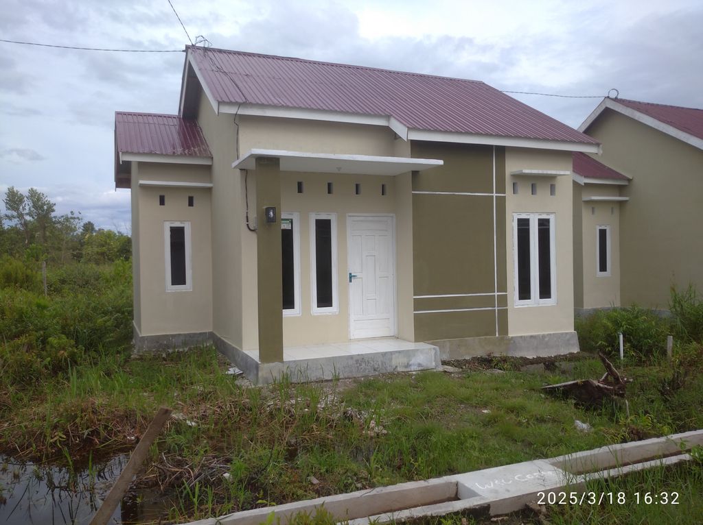 foto tampak rumah tipe 36 perumahan KRISNA RESIDENCE 4