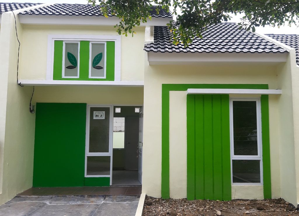 foto tampak rumah tipe FRESSIA perumahan Grand Pasir Nangka Tahap 1