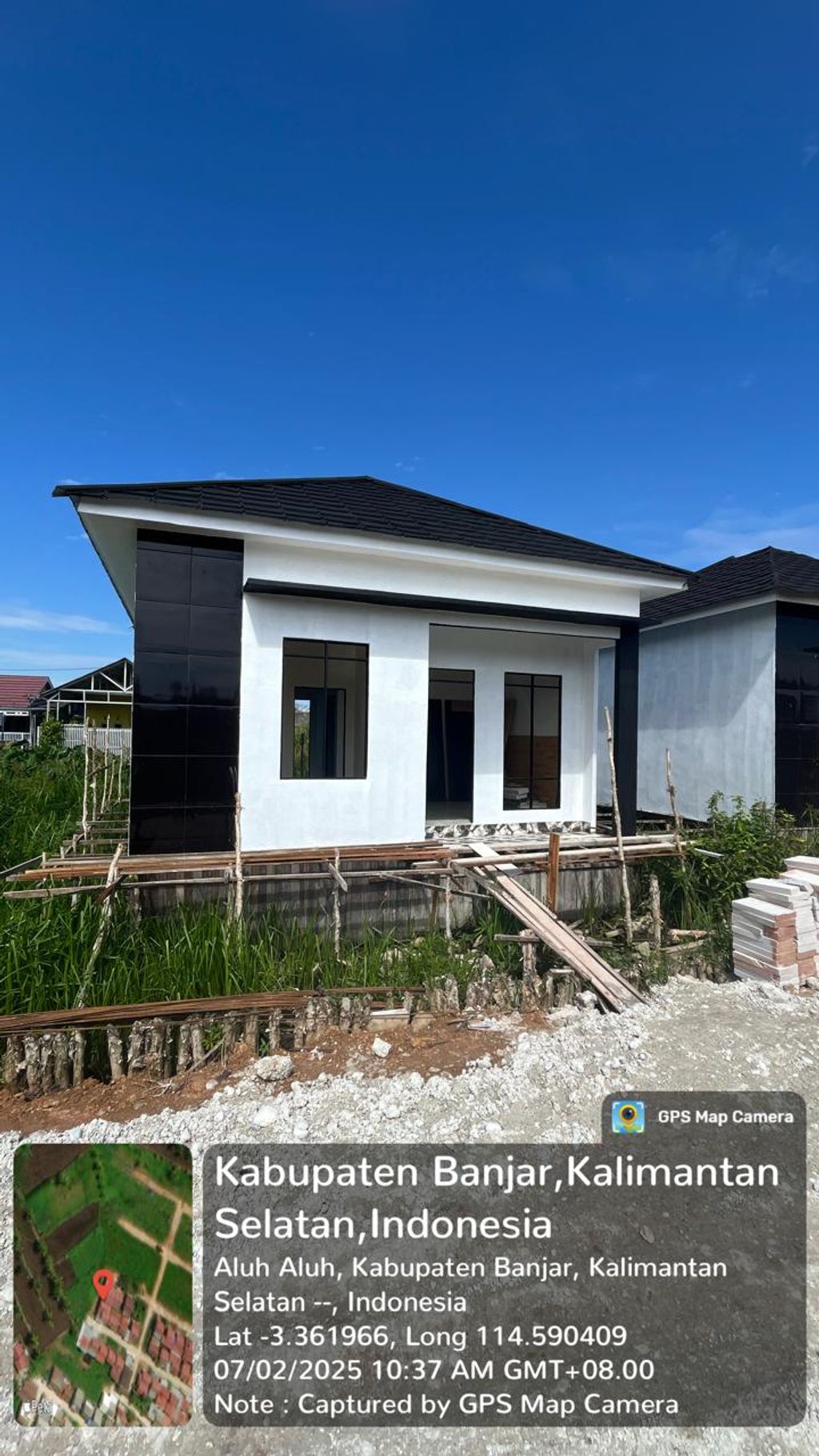 foto tampak rumah tipe 36 perumahan PURI AWANIS 4