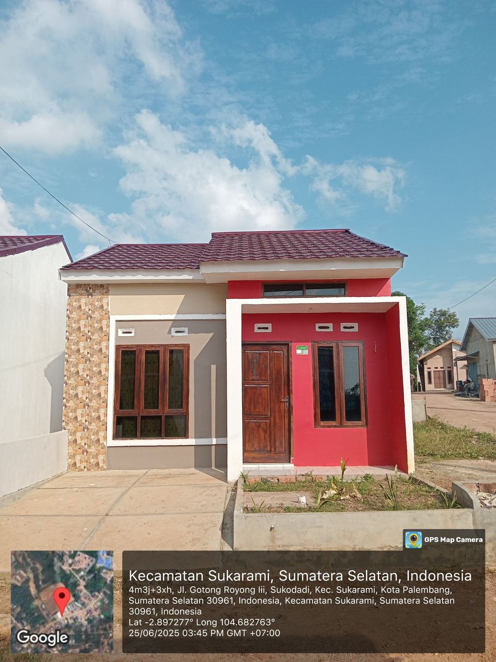 foto tampak rumah tipe 36 perumahan PERUMAHAN GREEN AKASIA CAKRAWALA 1.A