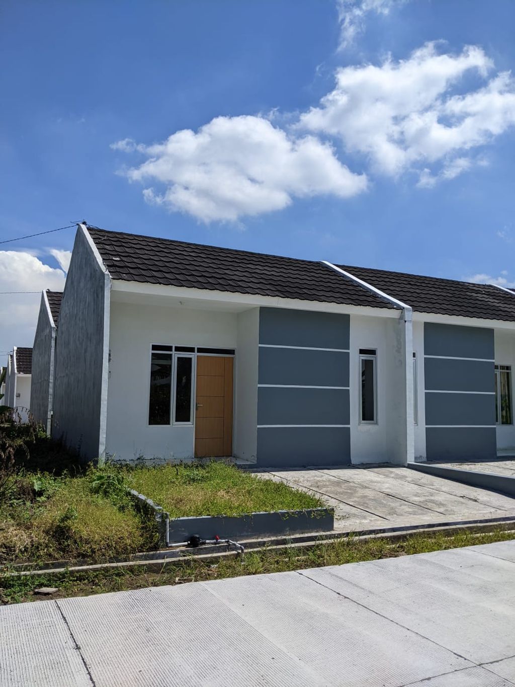 foto tampak rumah tipe subsidi 30 th 2025 perumahan Griya Nusa Asri 4