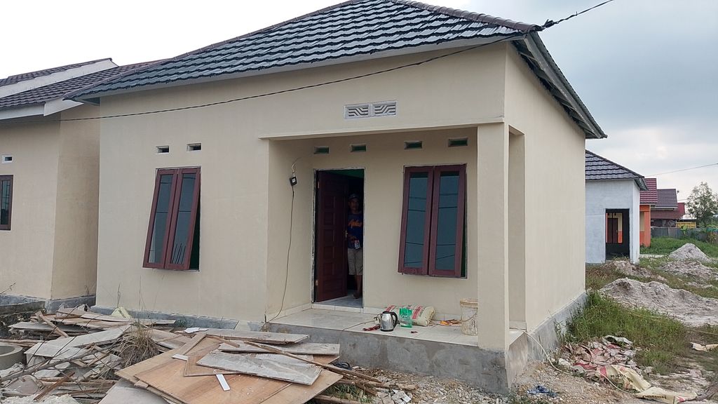 foto denah rumah tipe 36 perumahan DANAU SERAN INDAH PERMAI 2 TAHAP 5