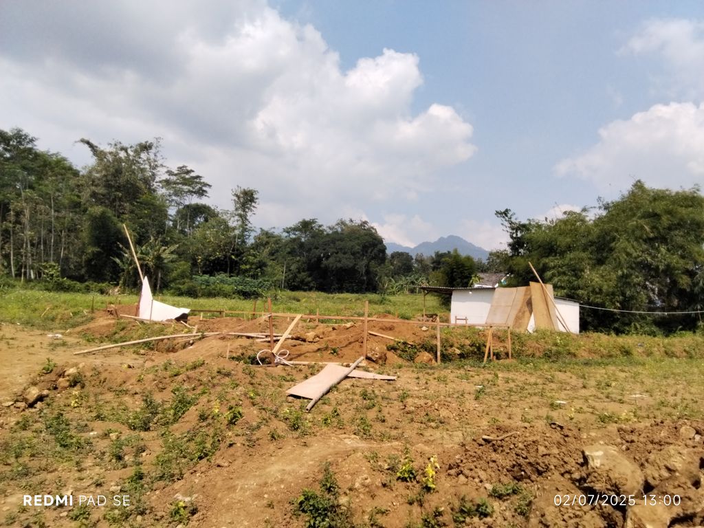 foto posisi tengah perumahan Akasahill Residence