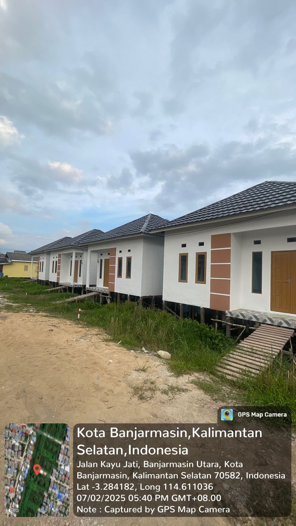foto posisi tengah perumahan KOMPLEK AR RAUDHAH II
