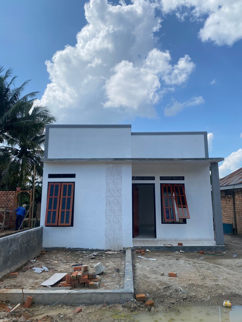 foto gerbang perumahan SAFA RESIDENCE