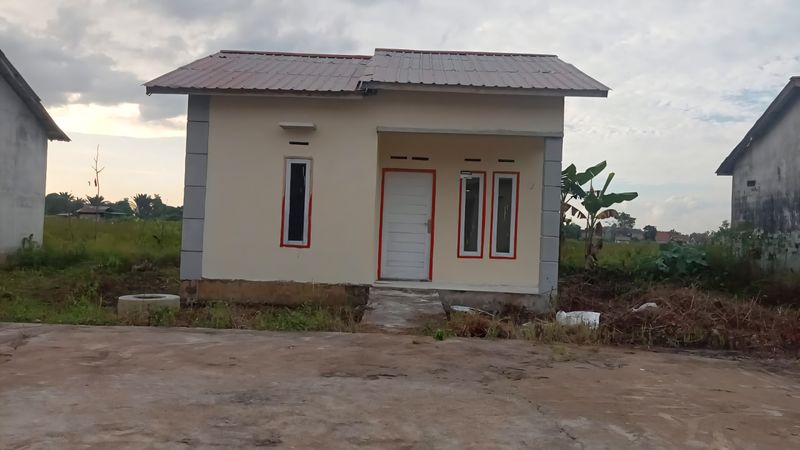foto contoh rumah perumahan Villa Permata Ampera II
