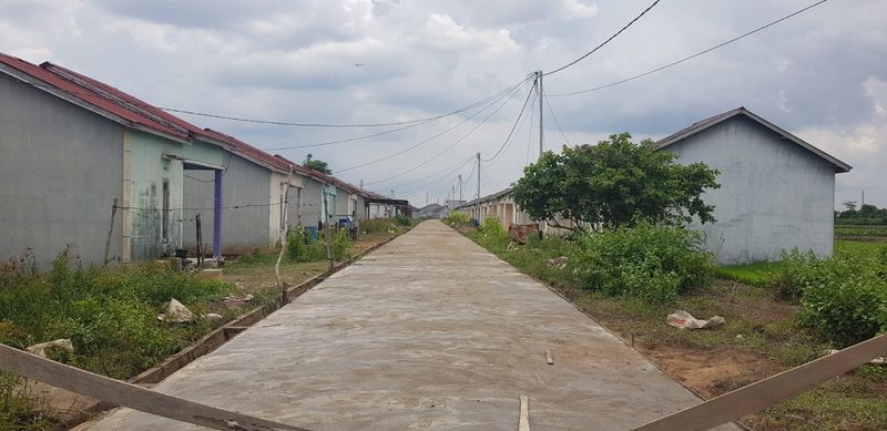 foto posisi tengah perumahan Villa Permata Ampera II