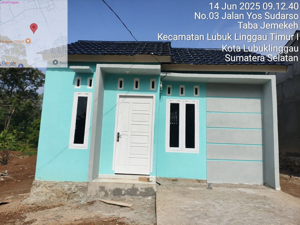 foto tampak rumah tipe 36 perumahan As Shofa Residence 1