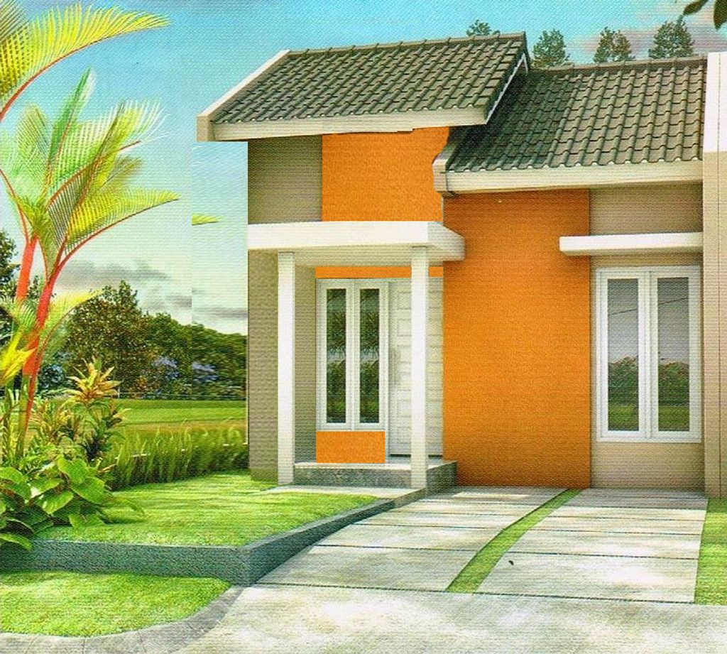 foto tampak rumah tipe 36 perumahan GRAHA RISKI HARMONI(TAHAP II) NEW