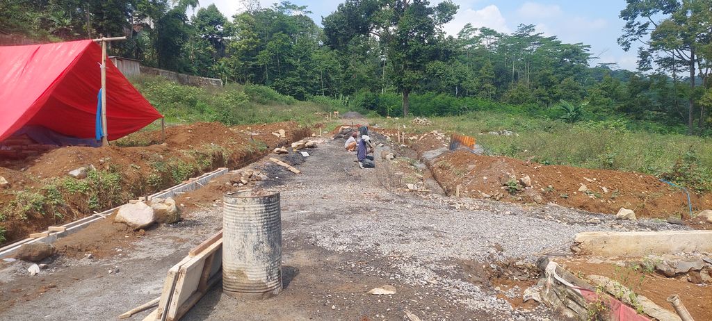 foto posisi tengah perumahan Wonolelo Residence