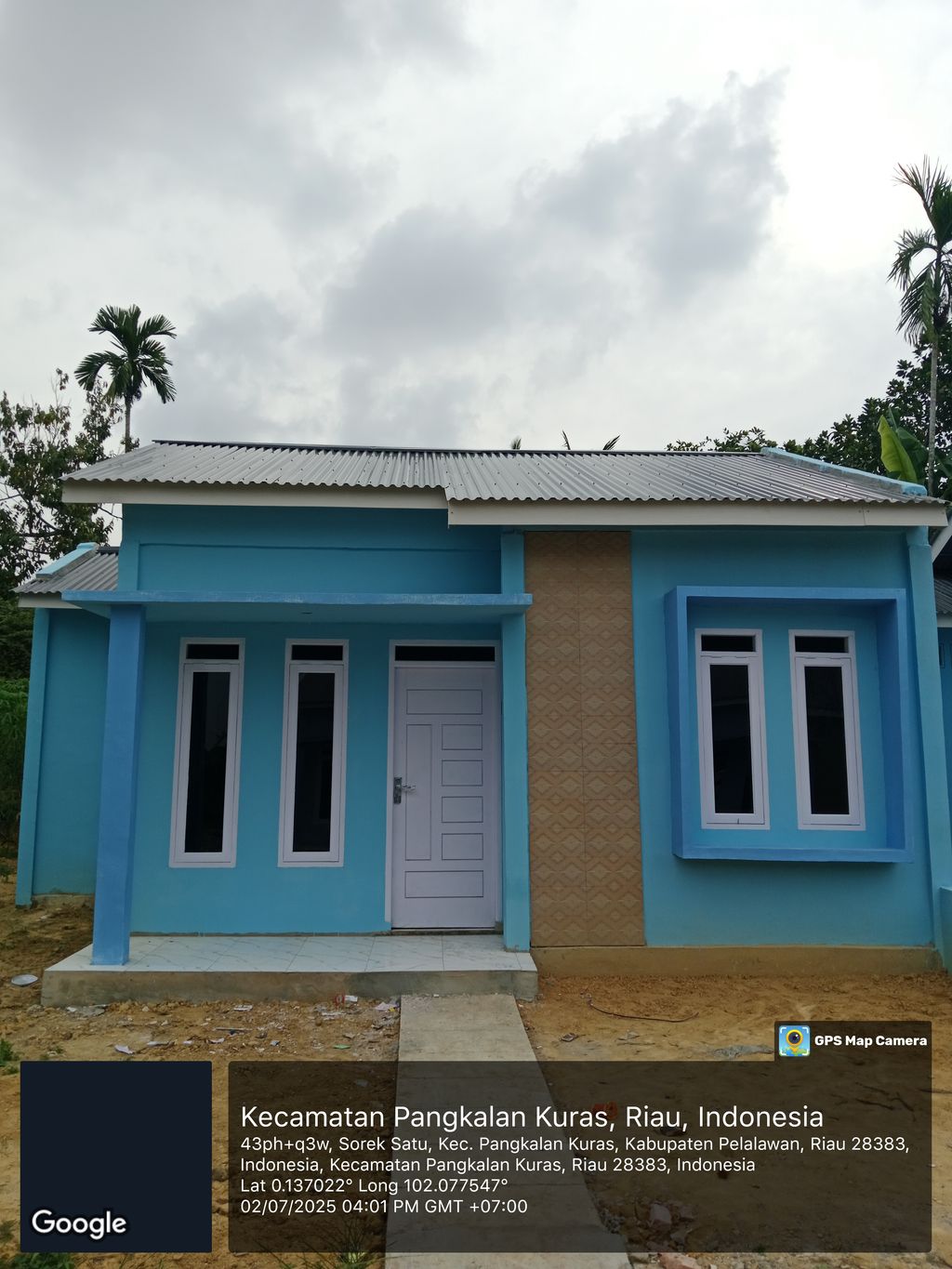 foto contoh rumah perumahan Puncak Lestari