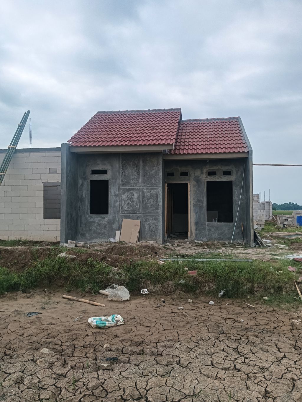 foto contoh rumah perumahan Bumi Gesya Karawang