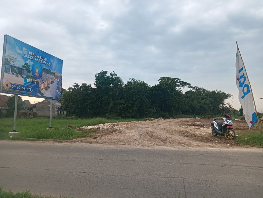 foto gerbang perumahan Bumi Gesya Karawang