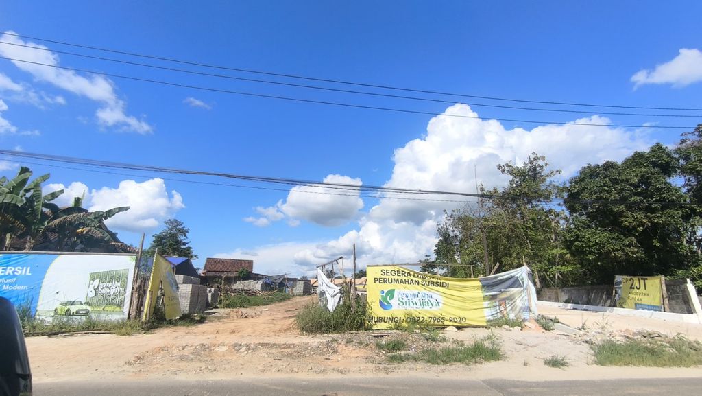 foto gerbang perumahan PESONA AHSAN SRIWIJAYA