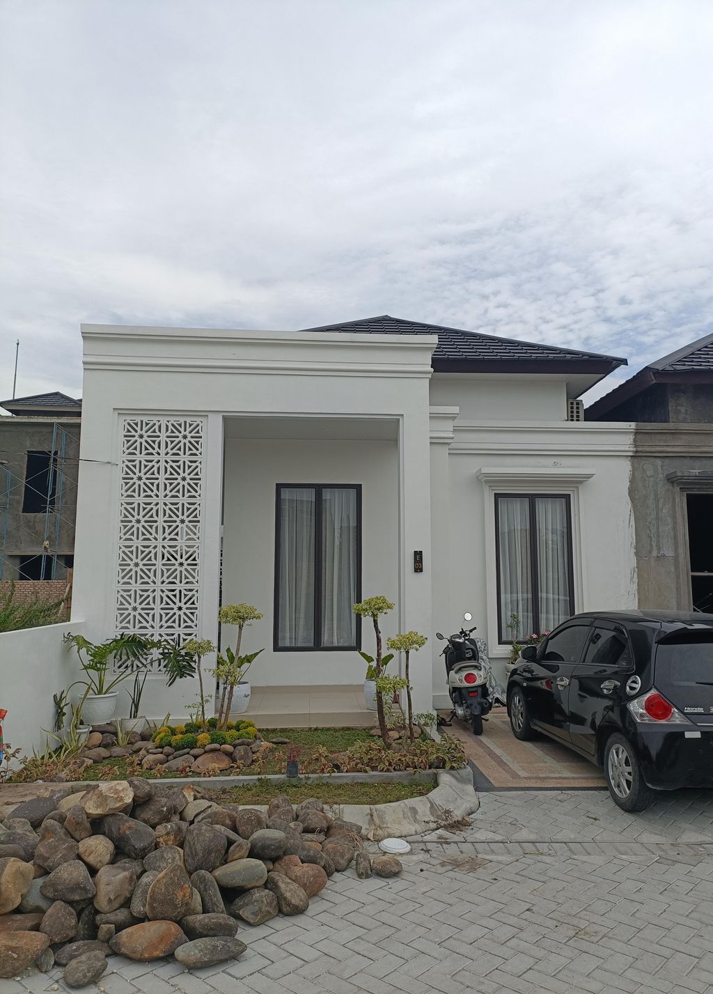 foto tampak rumah tipe 65 perumahan PERUMAHAN SYAR'I AL-HIJRAH