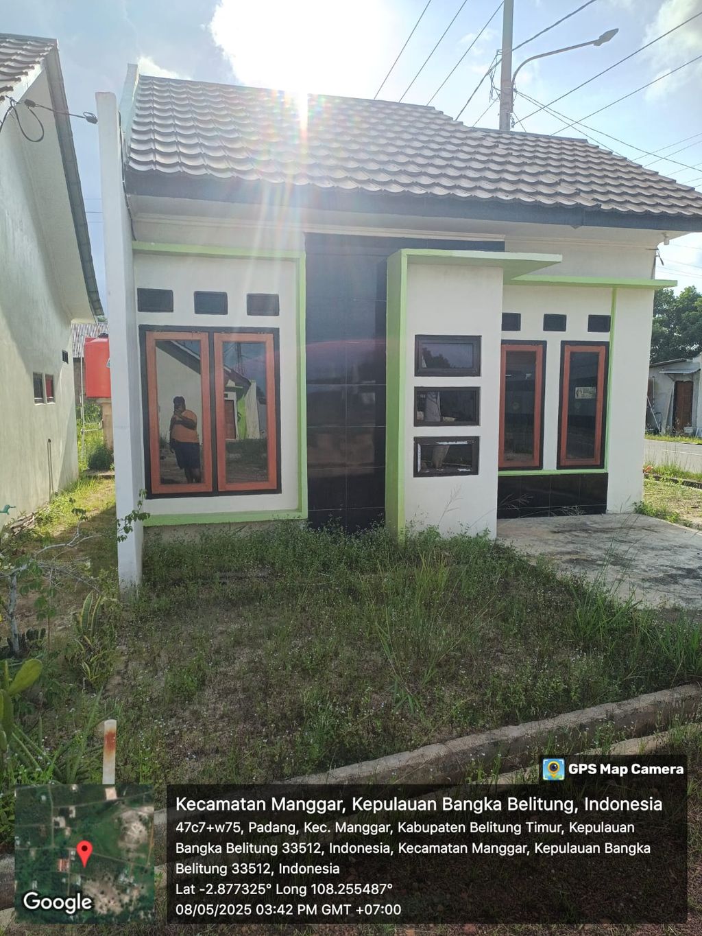 foto denah rumah tipe 36 perumahan Istana Padang Blok H