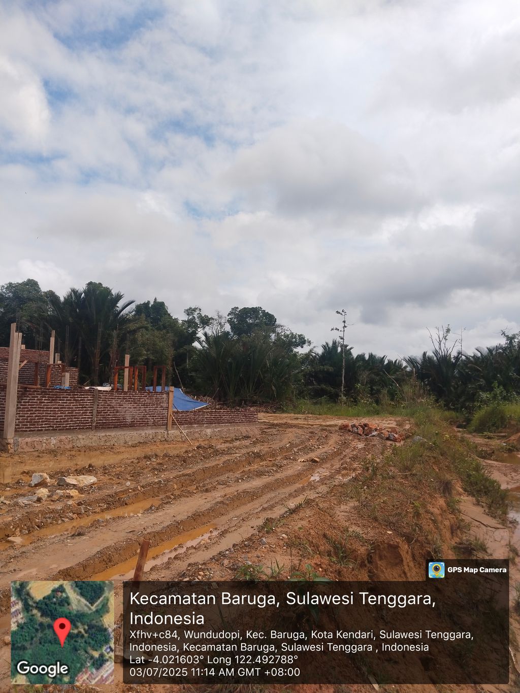 foto posisi tengah perumahan ALYA RESIDENCE TAHAP 3