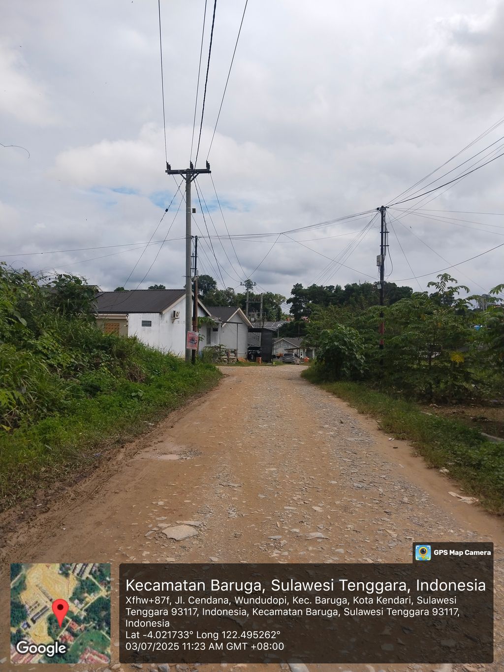foto gerbang perumahan ALYA RESIDENCE TAHAP 3