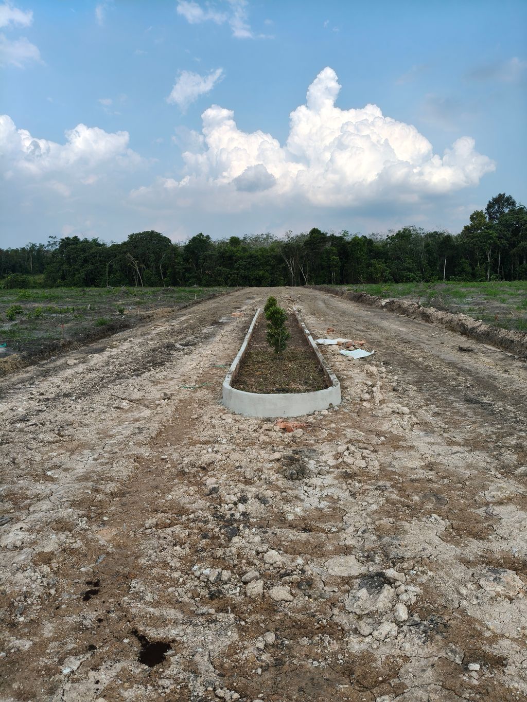 foto gerbang perumahan PRABU ALFA RESIDENCE